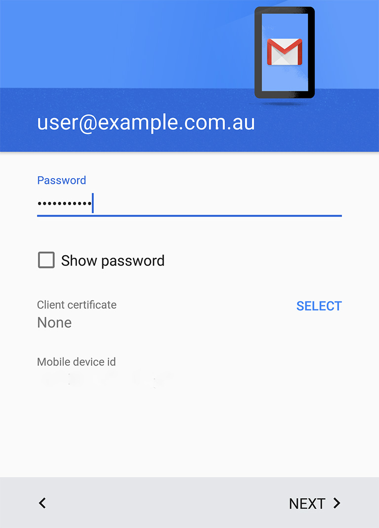 email android 4 Email Setup - Android