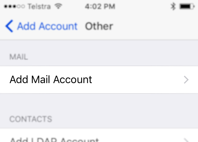 email iphone 3b Email Setup - iPhone/iPad